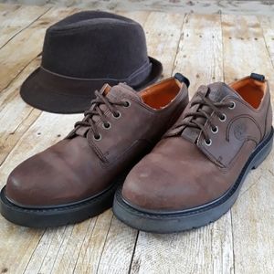 Timberland Waterproof Nubuck Leather Oxford Shoes